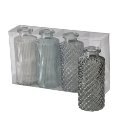 Boltze Glasvase Panja 4-teilig