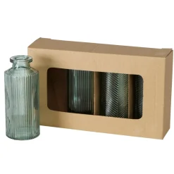 Boltze Glasvase Panja 4-teilig