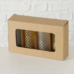 Boltze Glasvase Panja 4-teilig