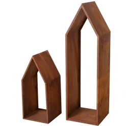 Boltze Kaminholzregal Rumo aus Metall, 2 tlg.