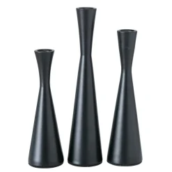 Boltze Kerzenleuchter Cone, 3 tlg