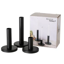 Boltze Kerzenleuchter Malko, 3-teilig