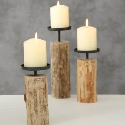 Boltze Kerzenleuchter Tempe, 3 tlg