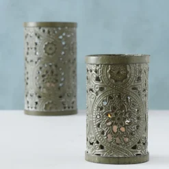 Boltze Kleine Windlichter Greta 2er Set