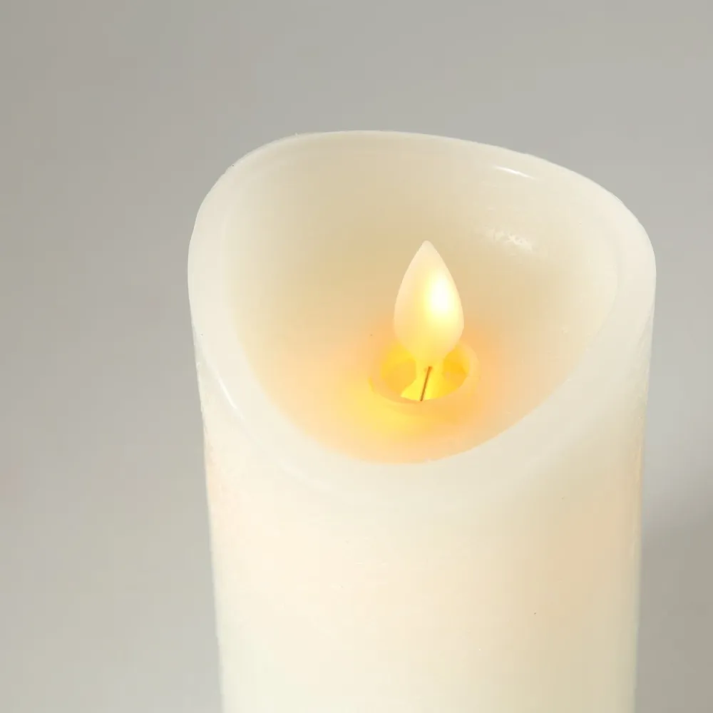 Boltze LED Kerze Bino mit Timer und Swing Flame