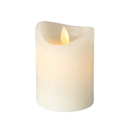 Boltze LED Kerze Bino mit Timer und Swing Flame