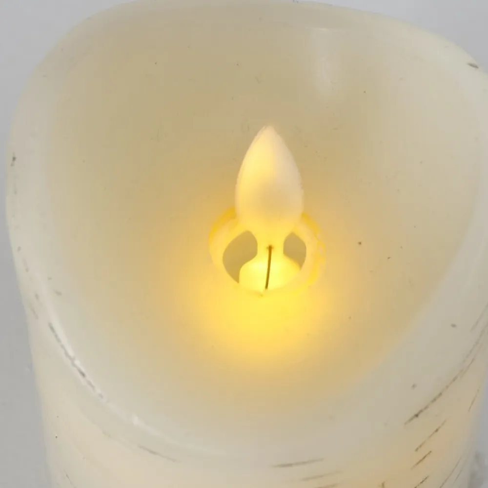 Boltze LED Kerze Birke