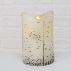 Boltze LED Kerze Birke