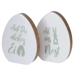 Boltze Oster Dekoaufsteller Lenny 2er Set