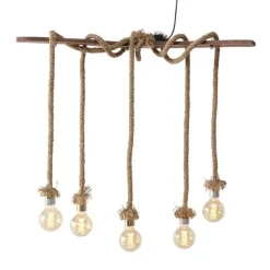 Boltze Pendelleuchte Toko Jute