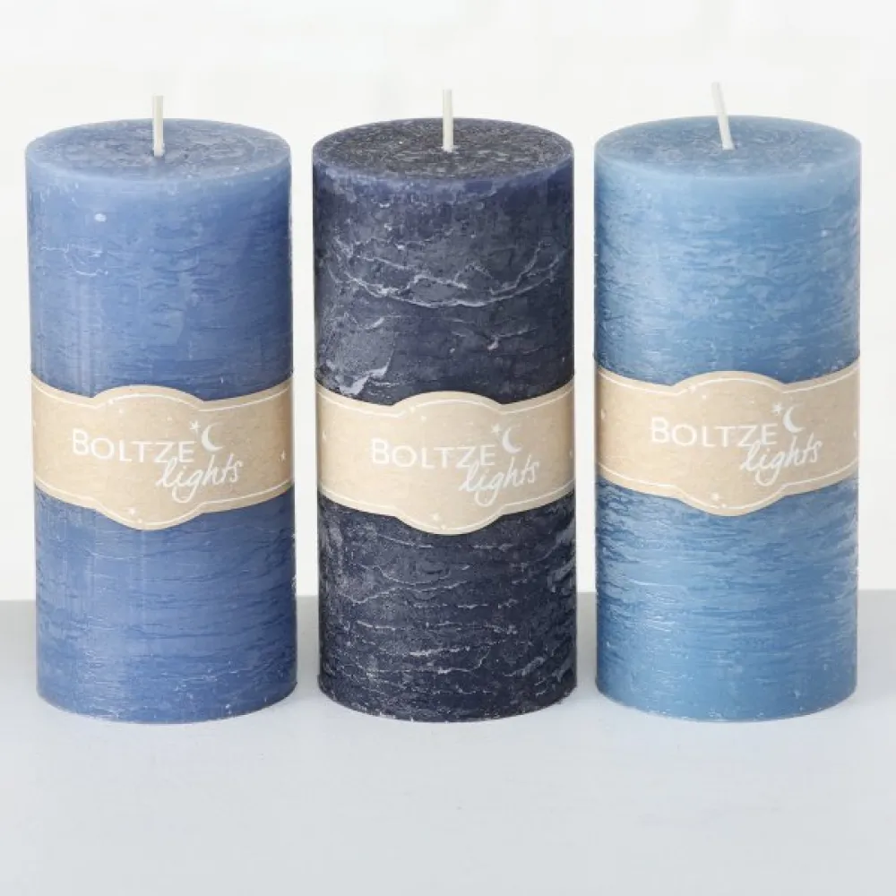 Boltze Stumpenkerze 3er