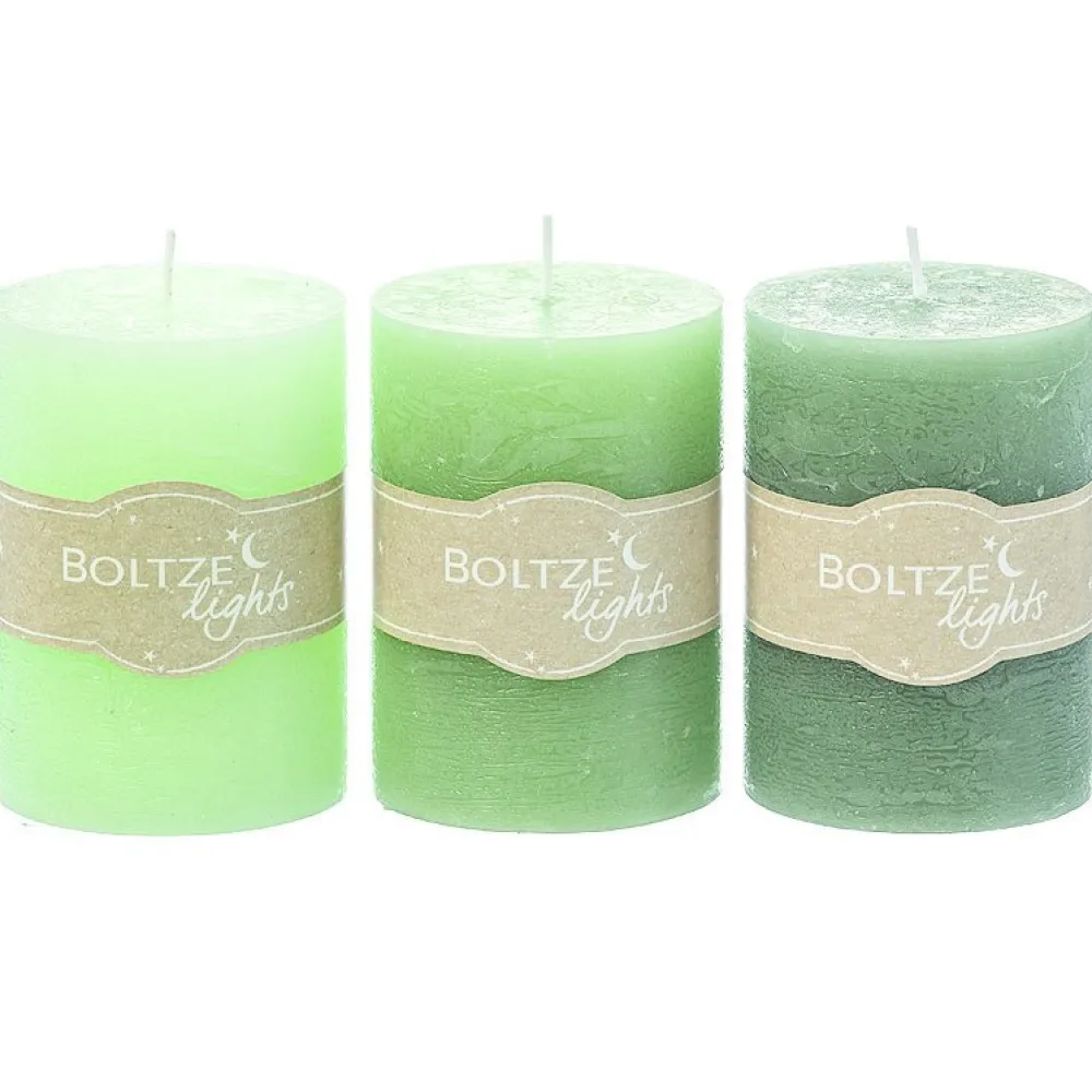 Boltze Stumpenkerze 3er