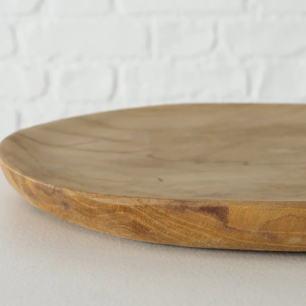 Boltze Teakholz Tellerset Kallie