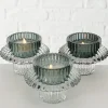 Boltze Teelichthalter Phyllis 3er Set