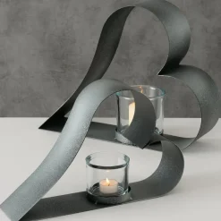 Boltze Teelichthalter Valeska 2er