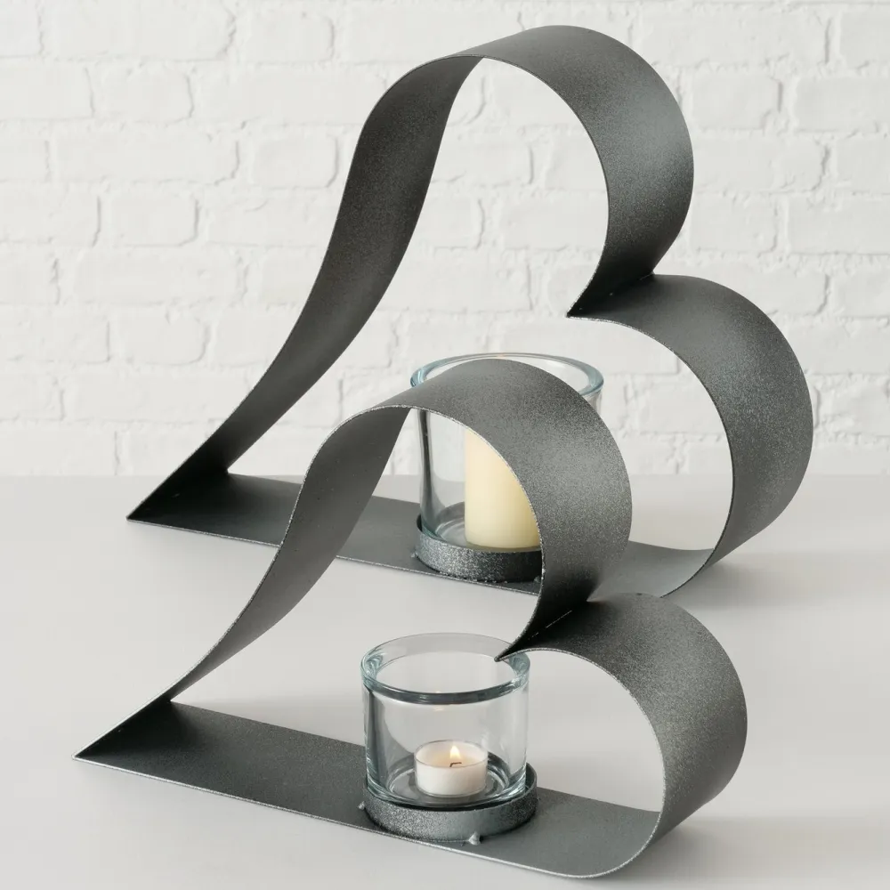 Boltze Teelichthalter Valeska 2er