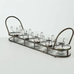 Boltze Teelichthalter Zuma Eisen