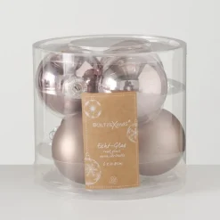 Boltze Weihnachtskugeln Ø 8 cm, 6 tlg