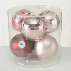 Boltze Weihnachtskugeln Ø 8 cm, 6 tlg
