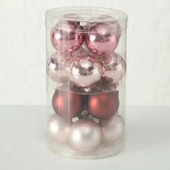 Boltze Weihnachtskugeln Ø 4 cm, 16 tlg