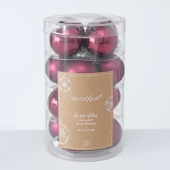 Boltze Weihnachtskugeln Ø 4 cm, 16 tlg