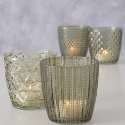 Boltze Windlicht Marilu 4er Set