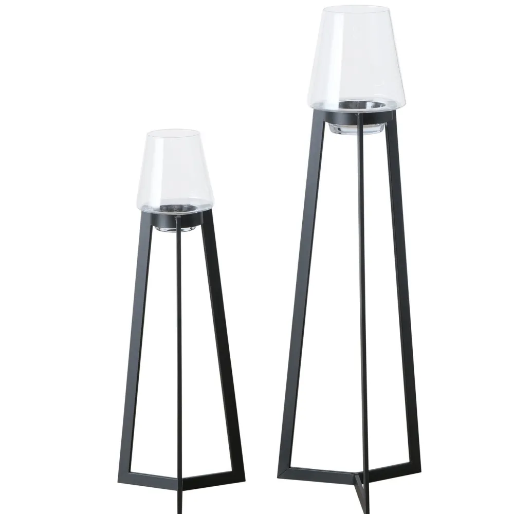 Boltze Windlicht Tulia, 2er-Set