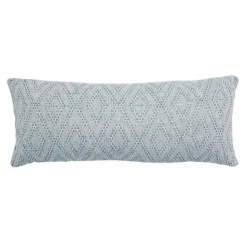 byRoom Längliches Kissen mit Harlekinmuster