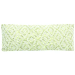 byRoom Längliches Kissen mit Harlekinmuster