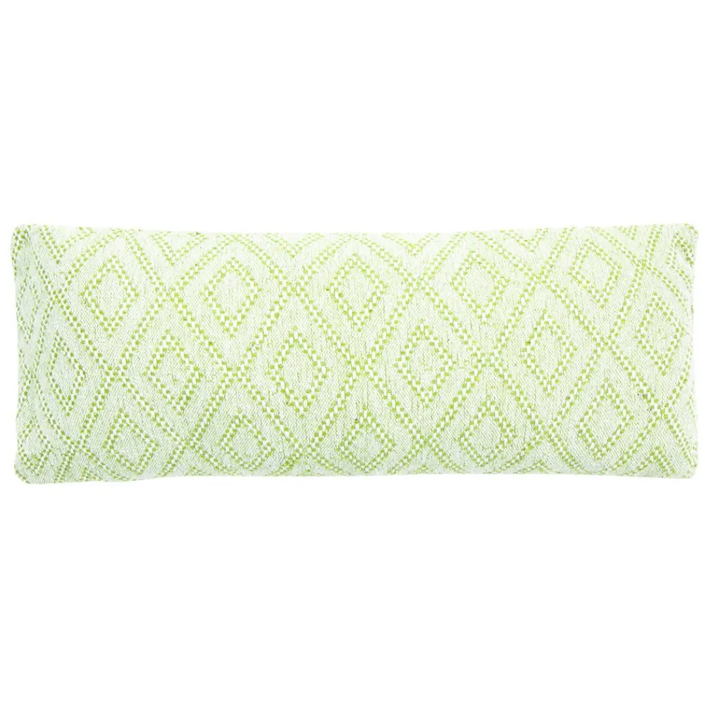 byRoom Längliches Kissen mit Harlekinmuster