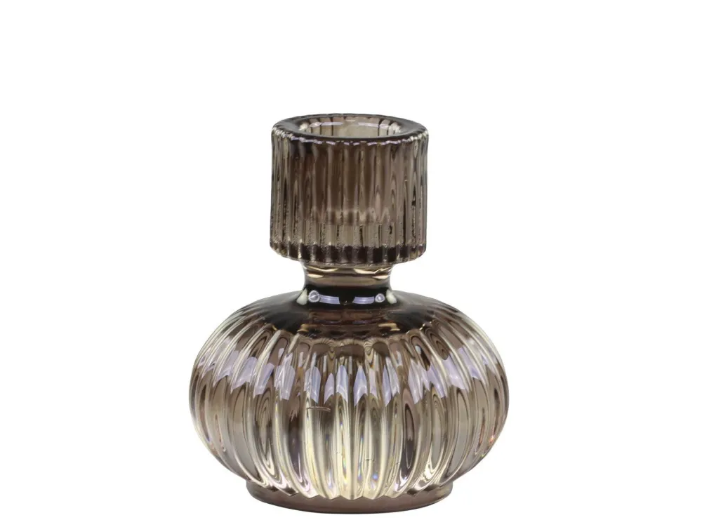 Chic Antique 2 in 1 Kerzenständer Teelichtglas