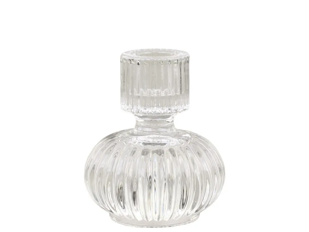 Chic Antique 2 in 1 Kerzenständer Teelichtglas