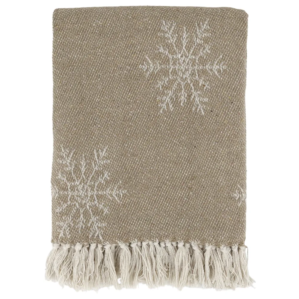 Chic Antique Aix Plaid Garnüberschuss mit Eiskristallen