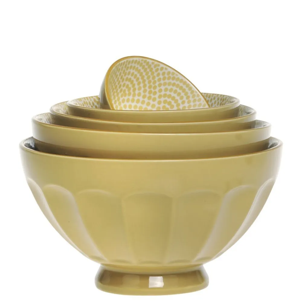 Chic Antique Ares Latteschüssel mit Muster im Set