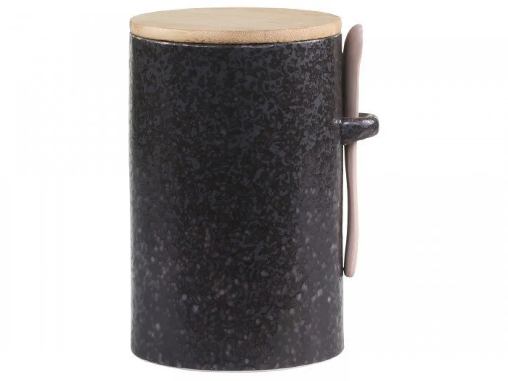 Chic Antique Behälter mit Deckel und Löffel