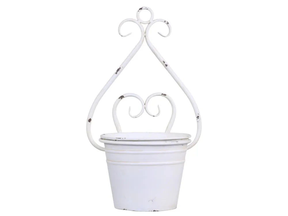 Chic Antique Übertopf als Wandbehang