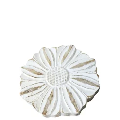 Chic Antique Blume für Deko aus Mangoholz