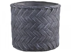 Chic Antique Blumentopf Corte mit Flechtmuster