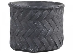 Chic Antique Blumentopf Corte mit Flechtmuster