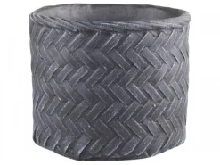 Chic Antique Blumentopf Corte mit Flechtmuster