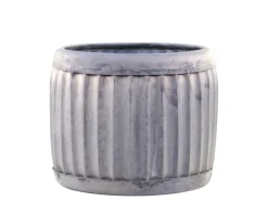 Chic Antique Blumentopf Pflanztopf mit Rillen