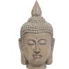 Chic Antique Buddha Kopf aus Polyresin