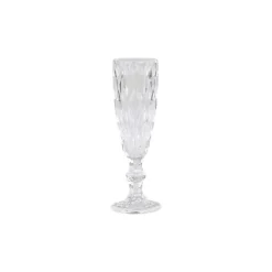 Chic Antique Champagnerglas mit Diamantenmuster