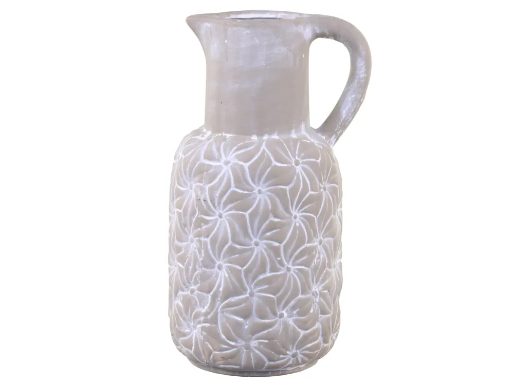 Chic Antique Colmar Kanne mit Blumenmotiv