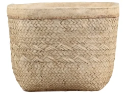 Chic Antique Corte Übertopf mit Geflecht Muster