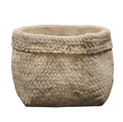 Chic Antique Corte Übertopf mit Beutelmuster