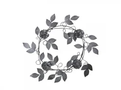 Chic Antique Deko Kranz mit Blumen