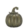 Chic Antique Deko Kürbis im Messing Look