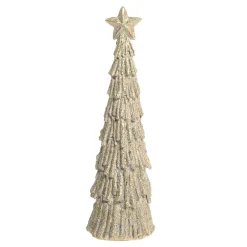 Chic Antique Deko Weihnachtsbaum mit Glitzer