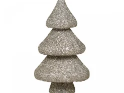 Chic Antique Dekofigur Weihnachtsbaum mit Glitzer